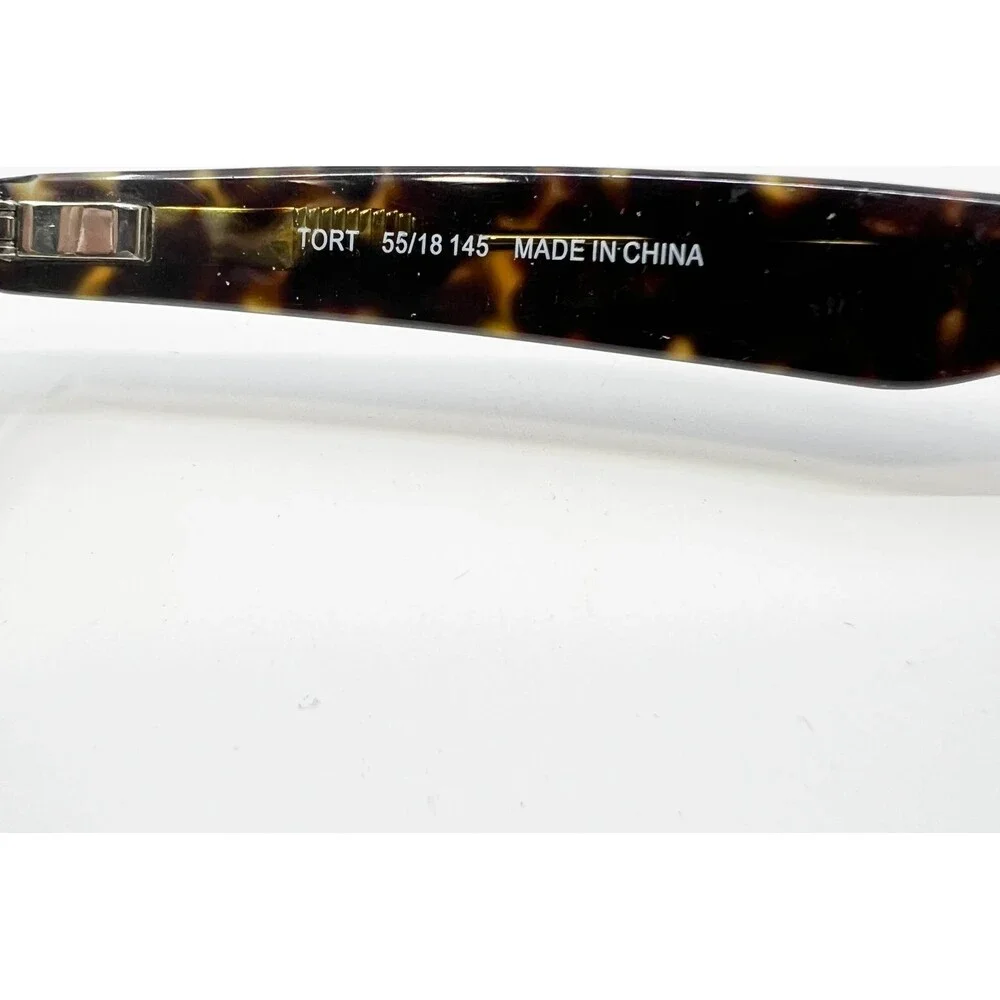 Kirkland Signature Eyeglasses Mens Tortoise St George 55-18-145 39382